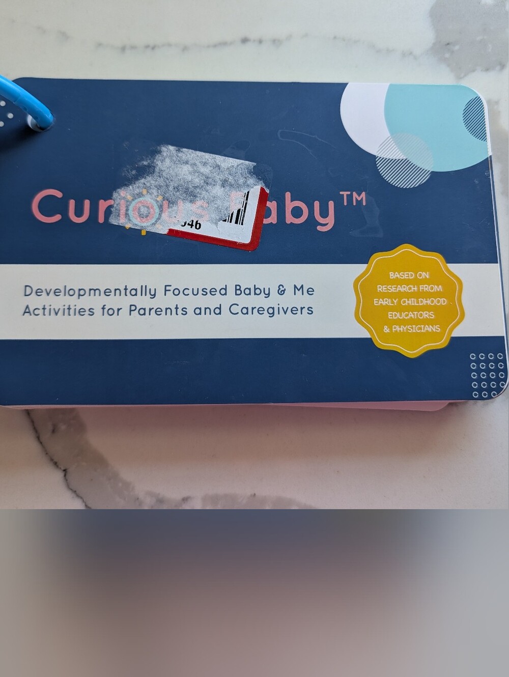Curious Baby Developmental Activity Cards for Babies - Like New